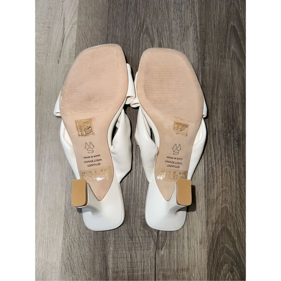 Stuart Weitzman CECE SLIDE 75 Size 6B $525 - Picture 14 of 14